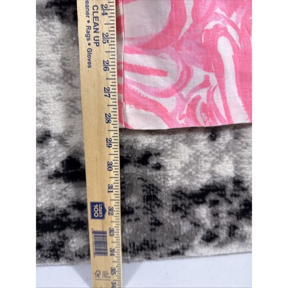 Lilly Pulitzer The Beach Pant Womens Size Small Pink Colorful Hippie Linen‎ - Picture 7 of 16